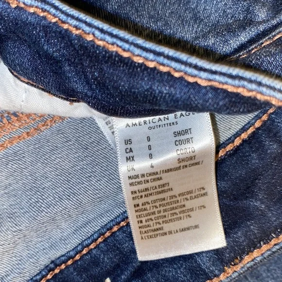 5/$25 AMercian Eagle highest rise jegging - Picture 3 of 6